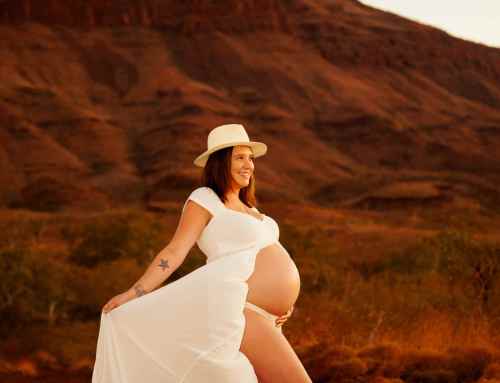 Madelyne & Brent, Maternity shoot, Tigers Eye, Tom Price, WA 2026