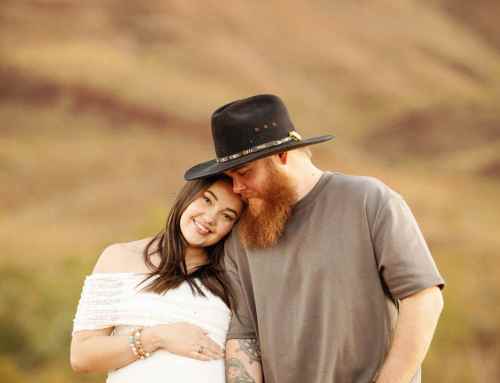 Kimberley & Declan, Maternity shoot, Tigers Eye, Tom Price, WA 2026