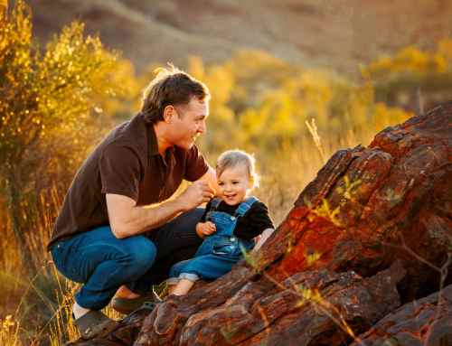 Brianna & Jayden with Quinn at, Tom Price, Western Australia, Pilbara